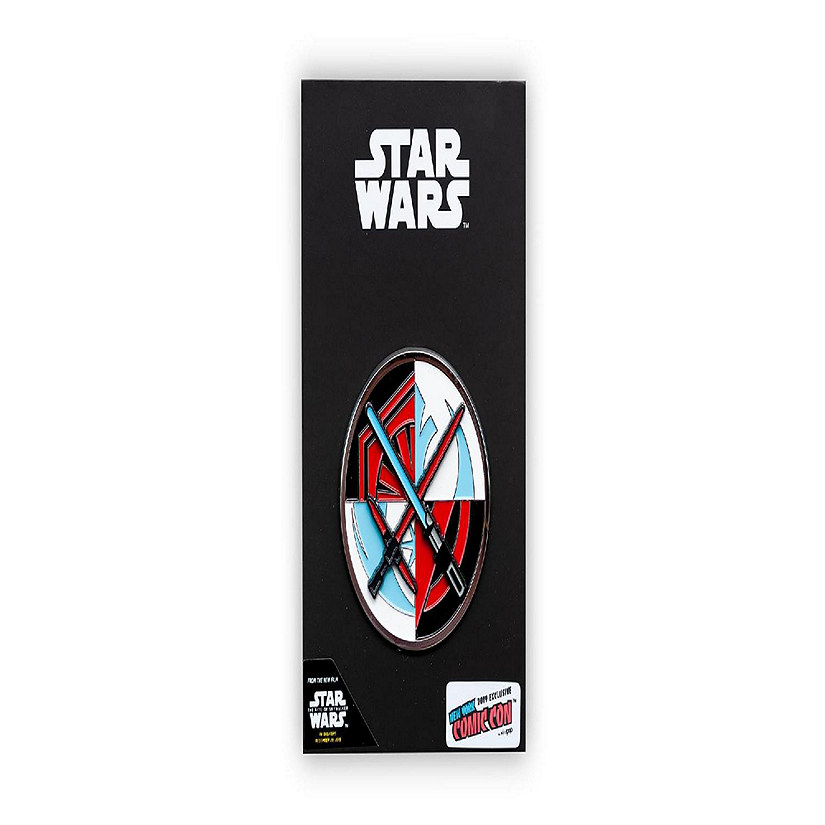 Star Wars Spinning Lightsabers Official Collectible Pin  Measures 2 Inches Tall Image