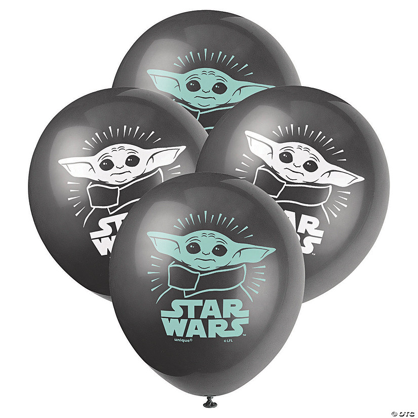 Star Wars&#8482; The Mandalorian&#8482; 9" Latex Balloons- 8 Pc. Image