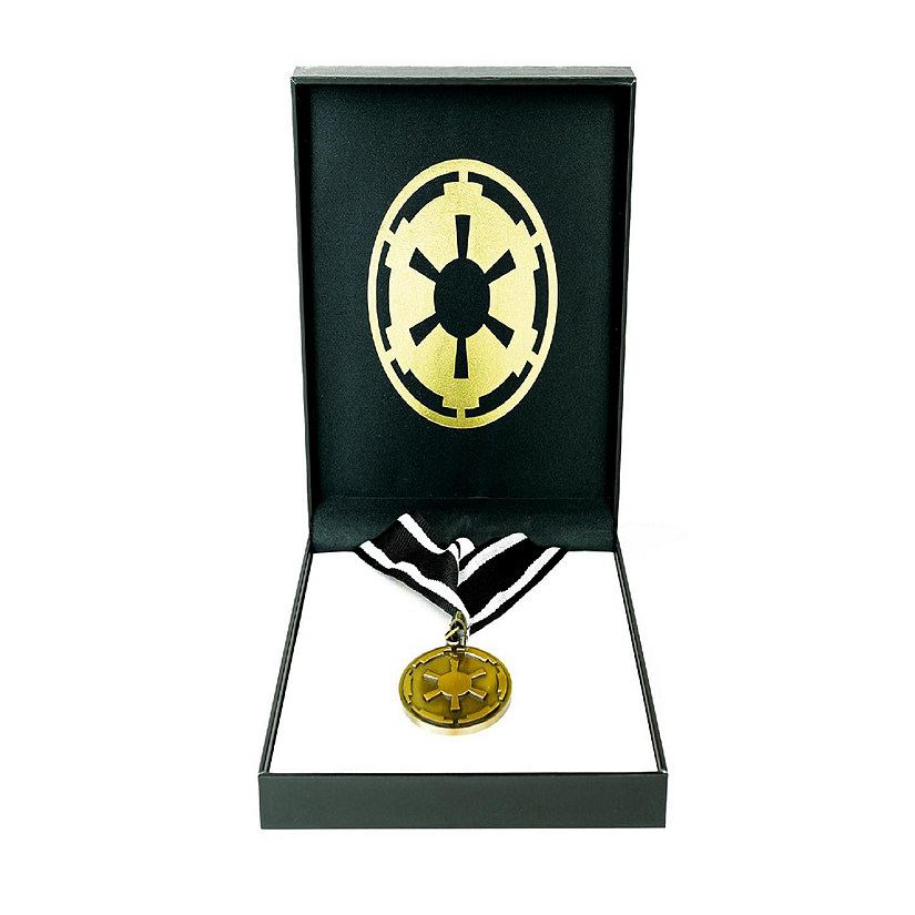 Star Wars: The Mandalorian Empire Imperial Crest Medal  Star Wars Necklace Image
