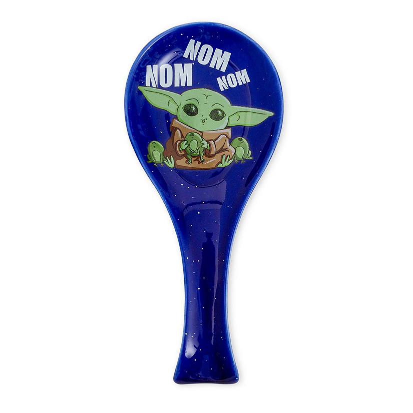 Star Wars: The Mandalorian Grogu "Nom Nom Nom" Ceramic Spoon Rest Image