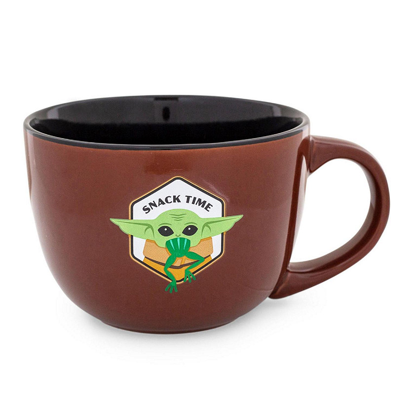 Star Wars Mandalorian Baby Yoda Grogu Ceramic Coffee Mug, 20-Ounces 