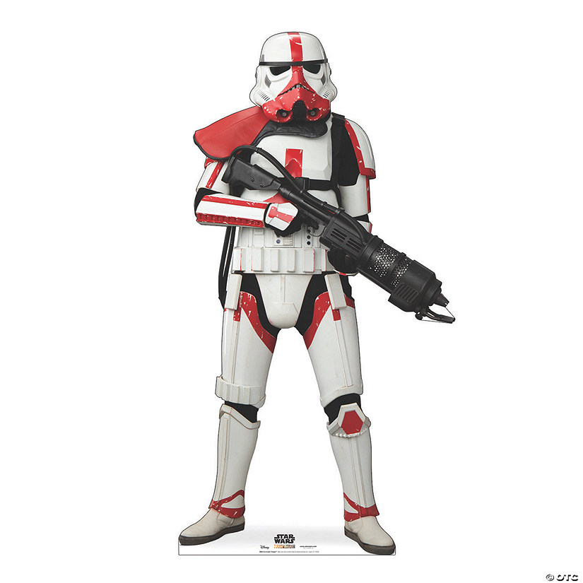 Star Wars&#8482; The Mandalorian&#8482; Incinerator Trooper Life-Size Cardboard Stand-Up Image