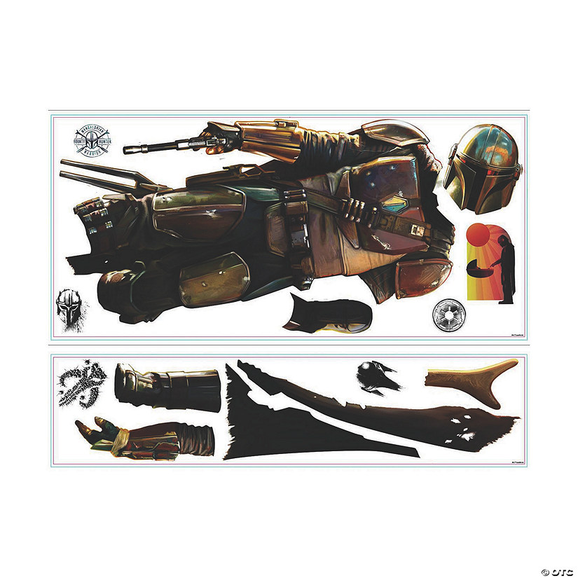 Star Wars The Mandalorian Peel And Stick Giant Wall Decals Image