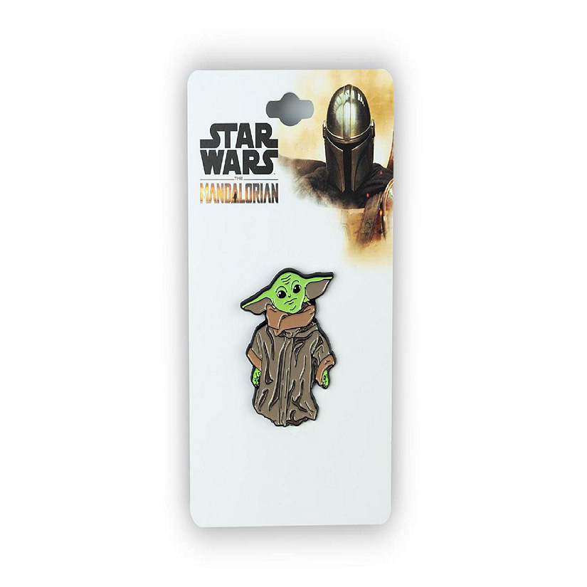 Star Wars: The Mandalorian The Child Collector Pin  Curious Baby Yoda Standing Image