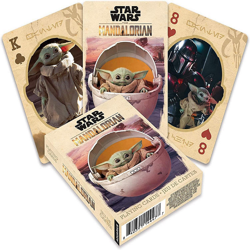 Star Wars The Mandalorian The Child Playing Cards Image