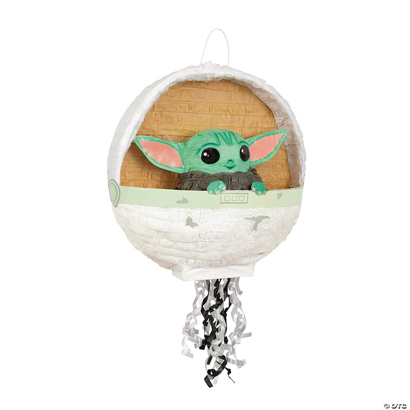 Star Wars&amp;#8482; The Mandalorian The Child&amp;#8482; Pull-String Pi&amp;#241;ata Image