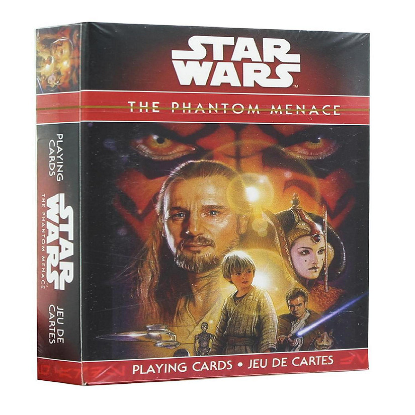 Star Wars The Phantom Menace Playing Cards Image