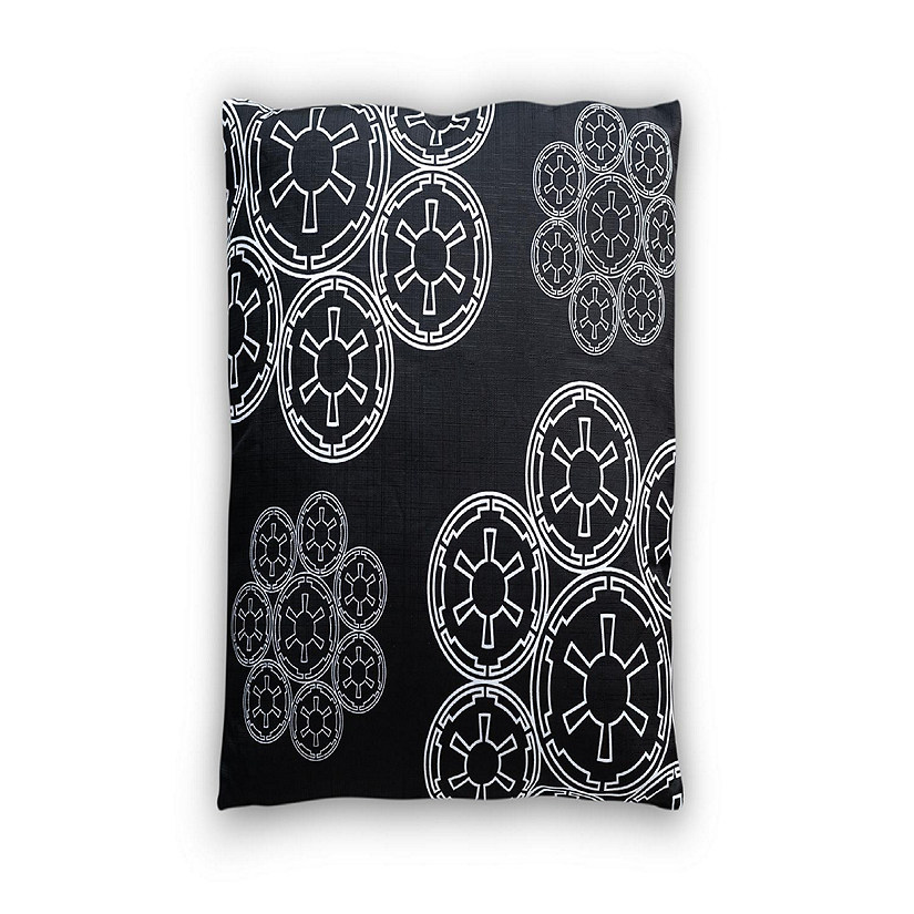 Star Wars Throw Pillow  Empire Imperial Symbol Cluster Design  20 x 20 Inches Image