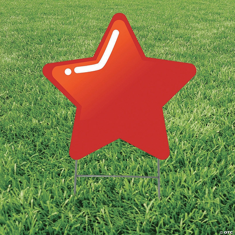 Star Yard Sign Image