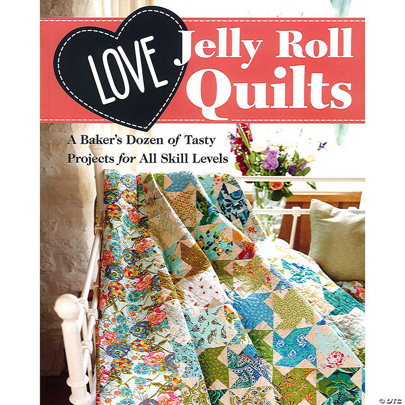Stash By C&T Love Jelly Roll Quilts Book Image