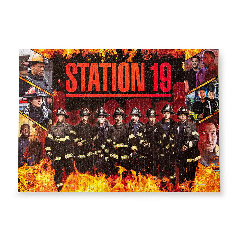 Station 19 Collage 1000-Piece Jigsaw Puzzle  Toynk Exclusive Image
