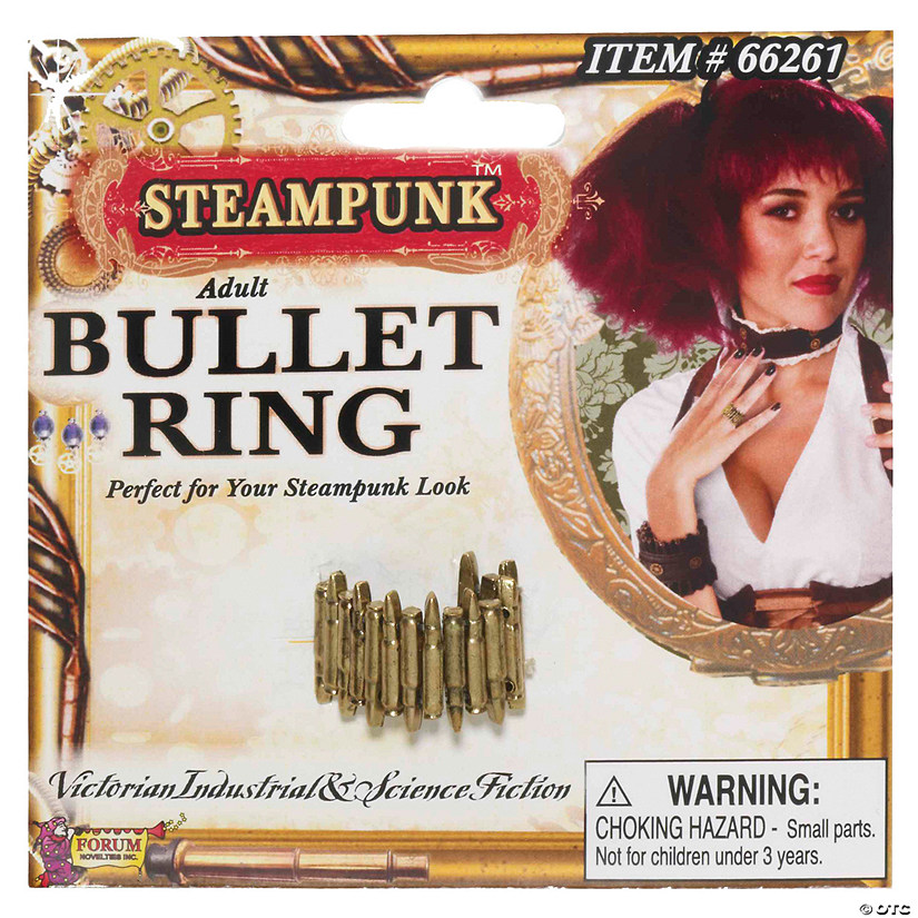 Steampunk Bullet Ring Image