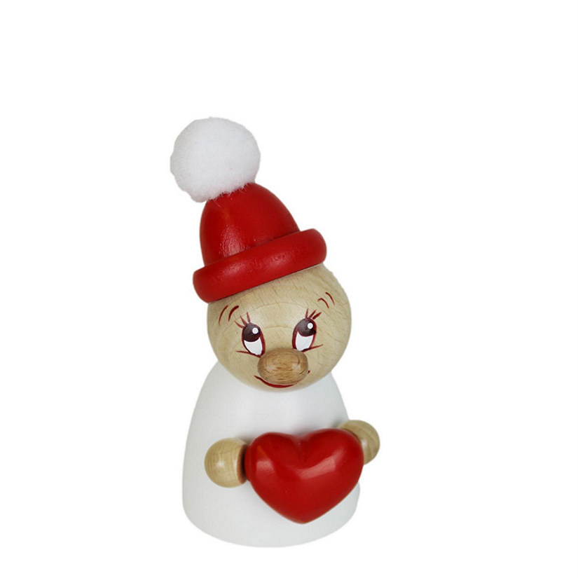 Steinbach Clumsy Mini Collection, Valentine w  Wooden Beanie and Big Bobble 4.7 Inches Image