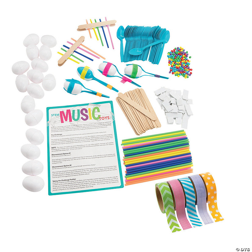 STEM Challenge: Deluxe Music Toys Kit - 356 Pc. Image