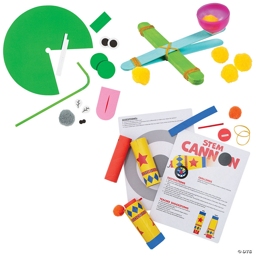 STEM Flying &amp; Propulsion Activity Learning Challenge Craft Kit Assortment - Makes 36 Image