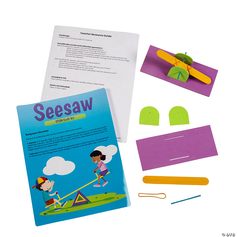 STEM Learning Activities Seesaw - Makes 12 Image