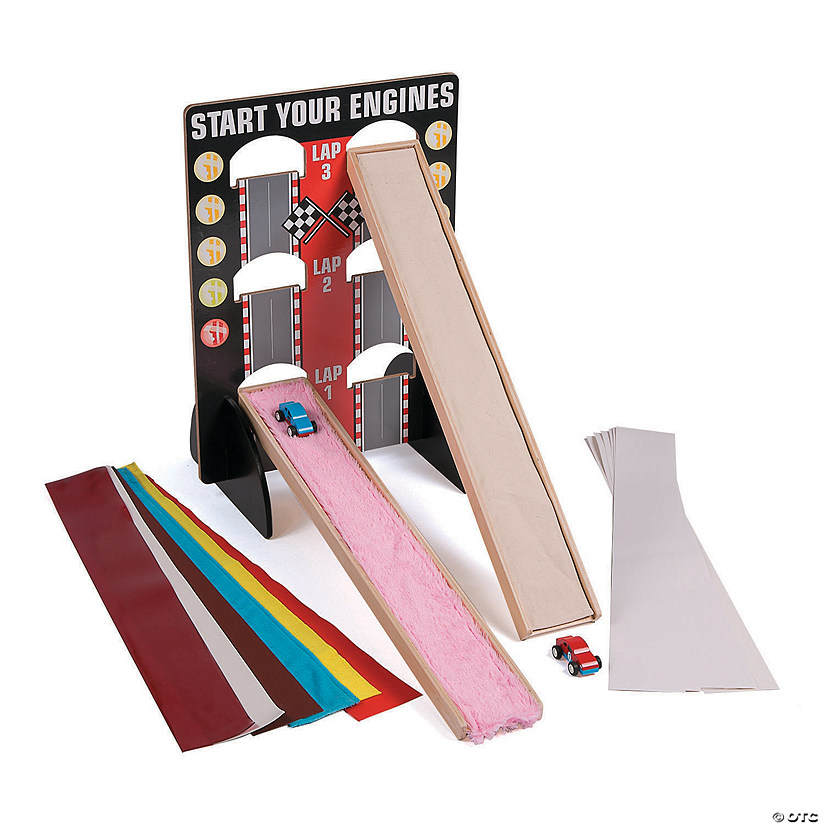 STEM Motion &amp; Friction Activity Learning Challenge Kit  - 21 Pc. Image