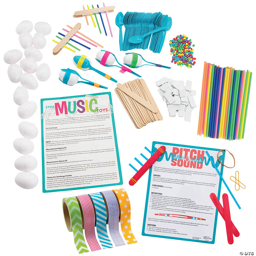 STEM Music Educational Craft Kit - Makes 42 Image