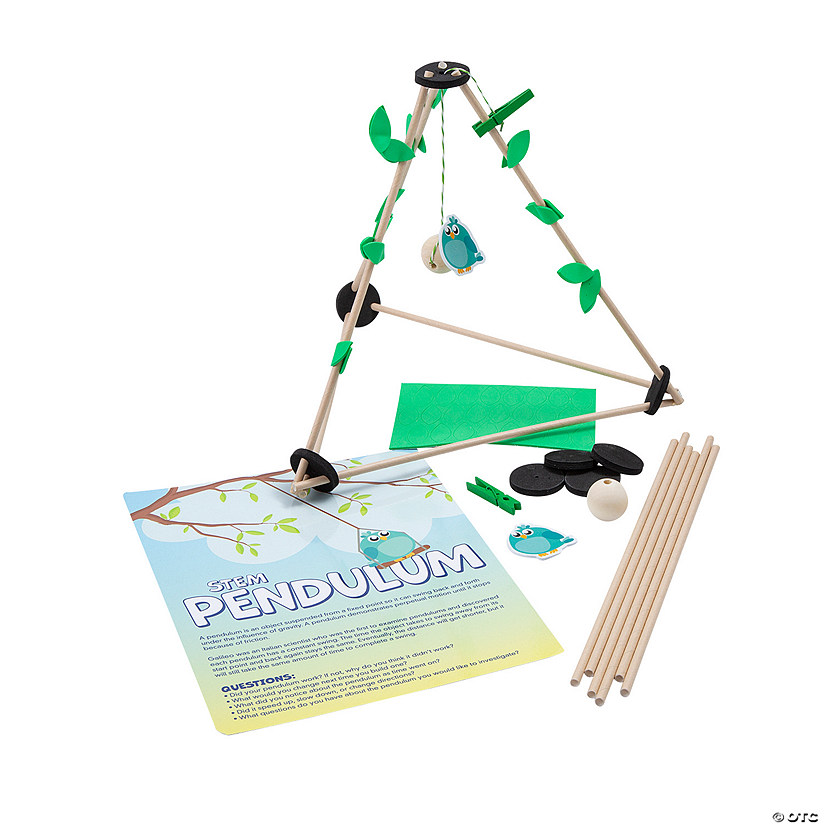 STEM Pendulum Activity Learning Challenge Craft Kit - Makes 12 Image