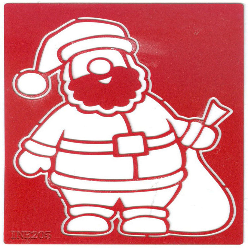 Stencils Christmas World Stencil  Santa Image