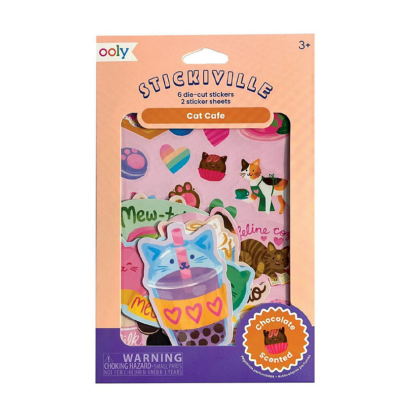 Stickiville Cat Cafe Scented Stickers / Default Title Image