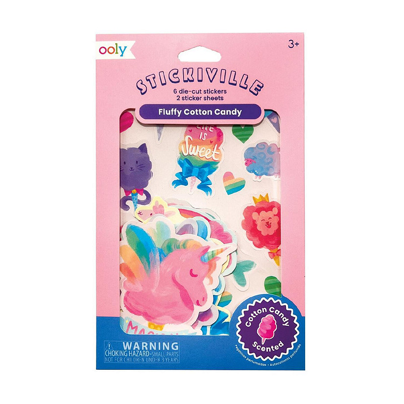 Stickiville Fluffy Cotton Candy Scented Stickers / Default Title Image