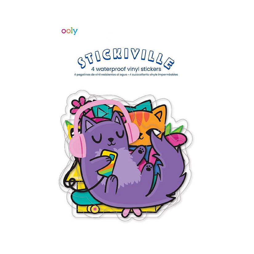 Stickiville Silly Kitties Vinyl Stickers / Default Title Image