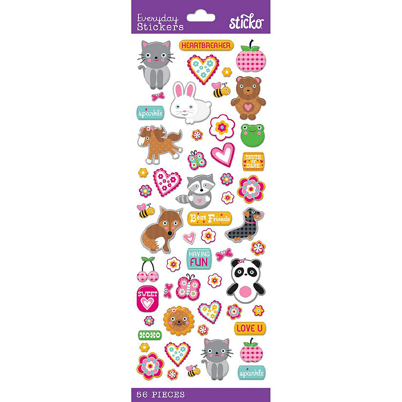 Sticko Themed Stickers-Lucy Love Image