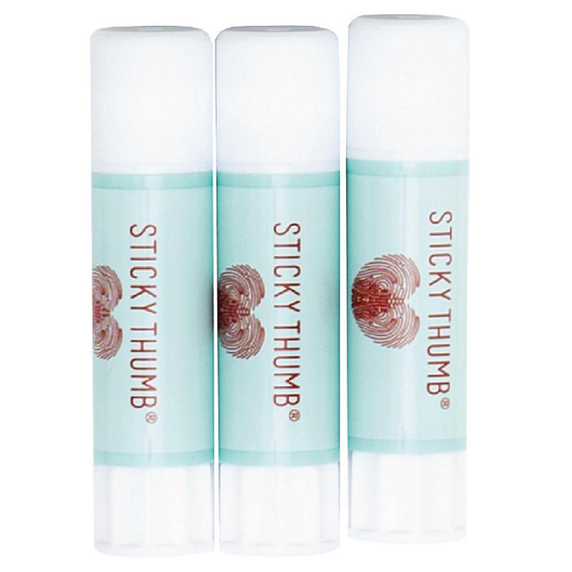 Sticky Thumb Glue Stick 3/Pkg-Permanent Image