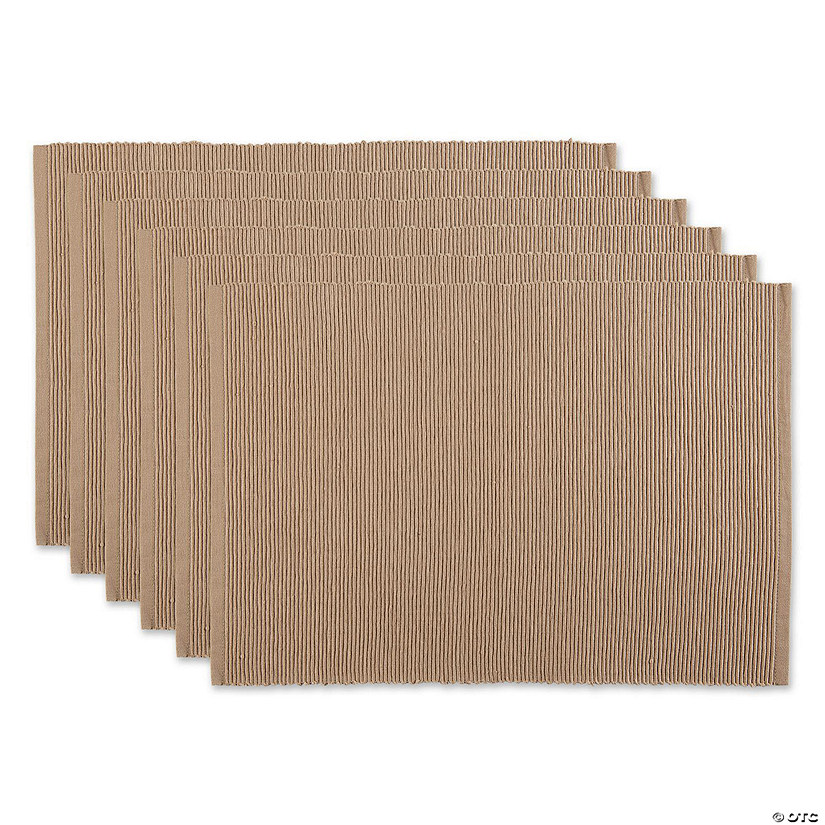 Stone Ribbed Placemat Set/6 Image