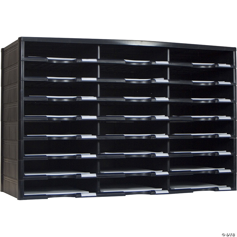 StoreProper 24 Compartment Literature Organizer Image