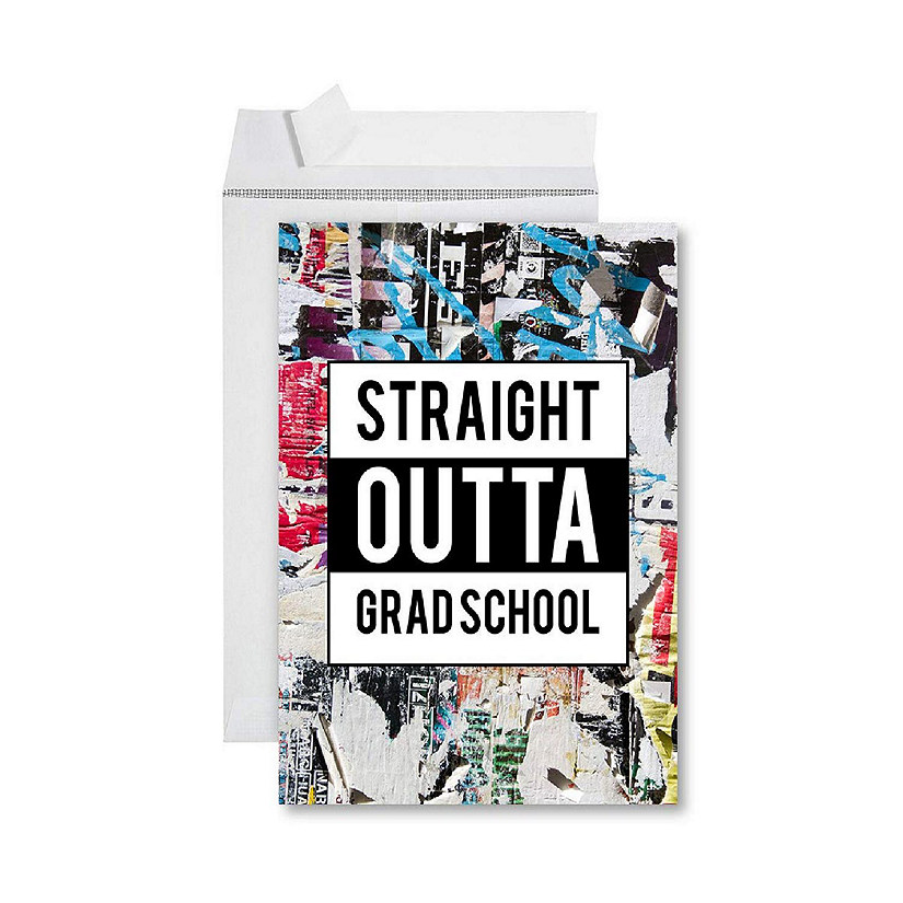 Straight Outta Grad School 8.5x11IN Image