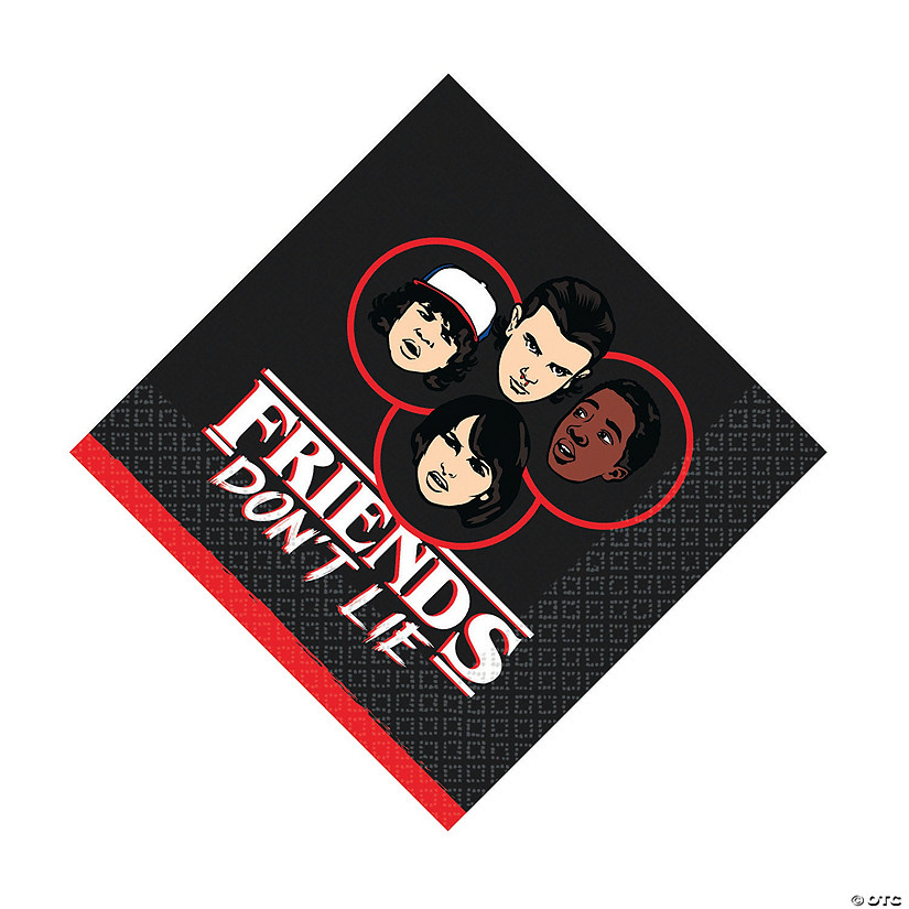 Stranger Things&#8482; Friends Don't Lie Luncheon Napkins - 16 Pc. Image