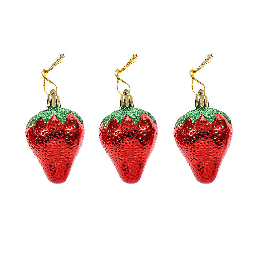 Strawberry Ornment Set Image