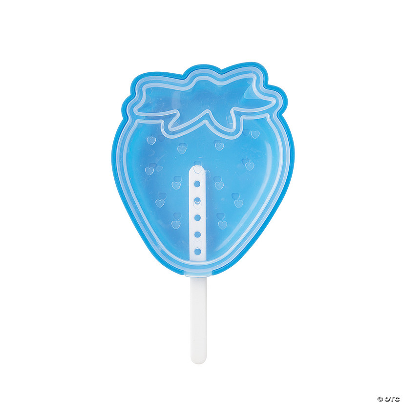 Strawberry Popsicle Molds - 6 Pc. Image