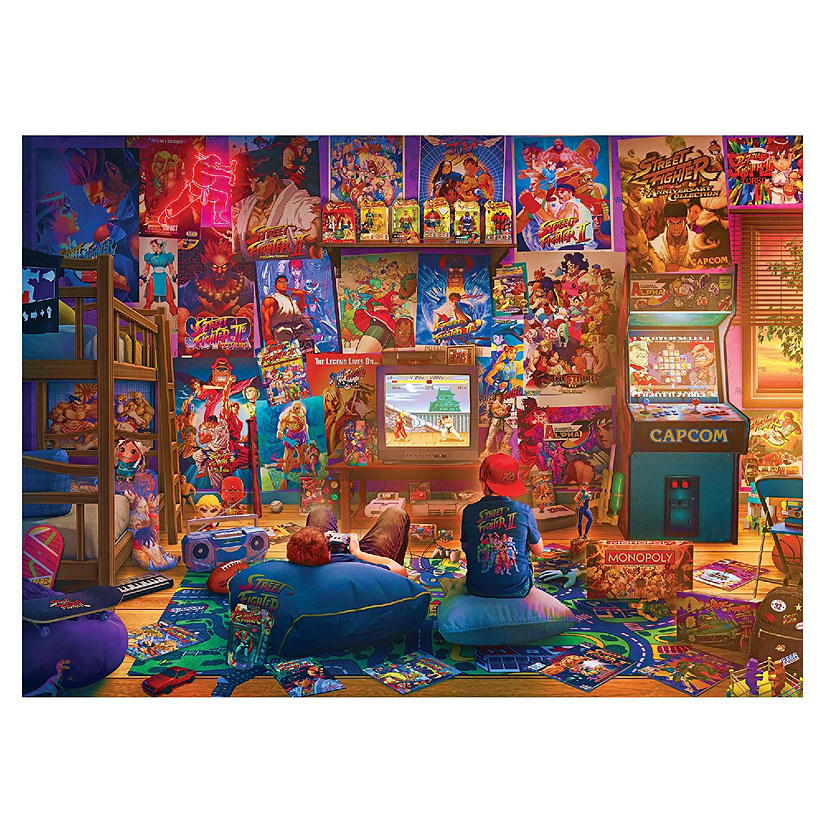 Street Fighter Meet the New Challengers 1000 Piece Jigsaw Puzzle Image