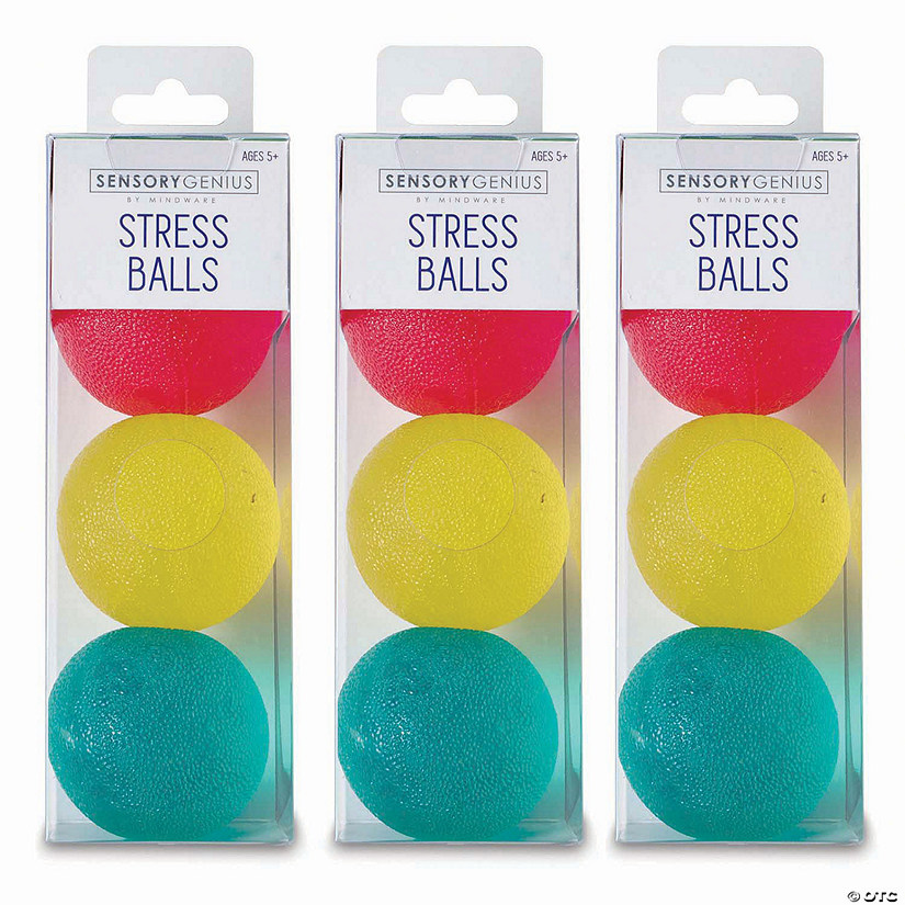 Stress Balls, 3 Per Pack, 3 Packs Image