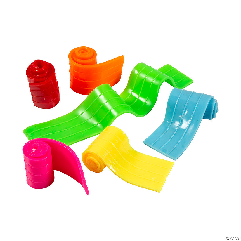 Stretchy Scented Toy Strips - 24 Pc. Image