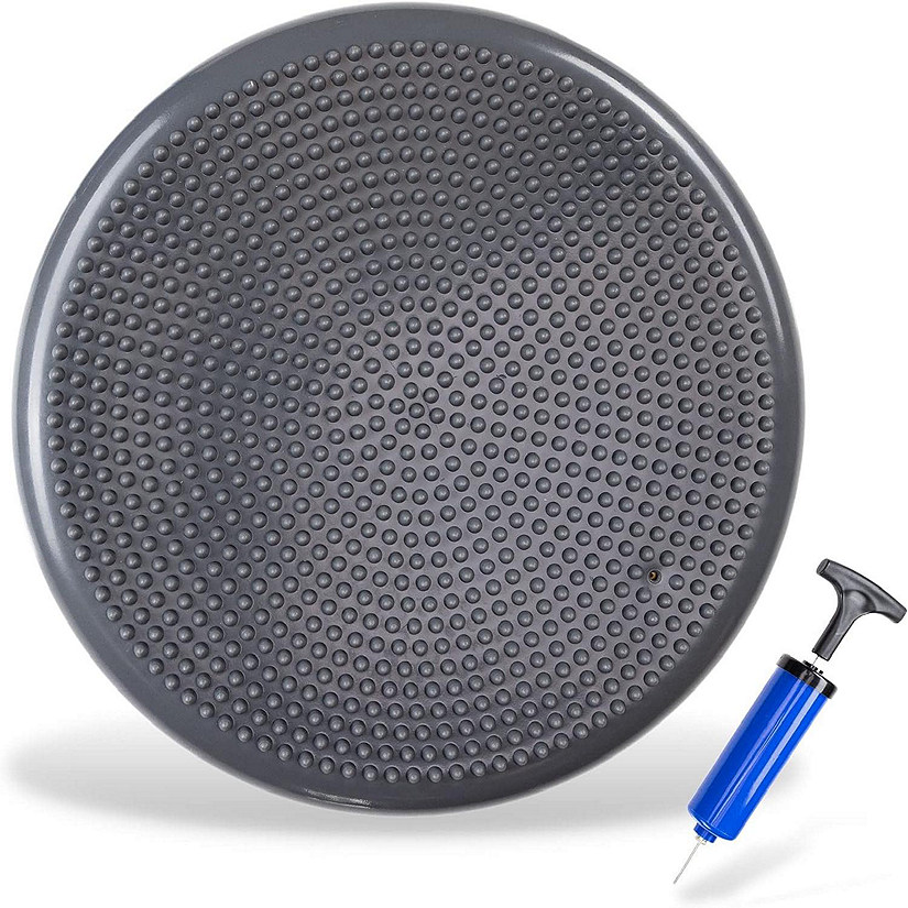 Studico Active Chairs Wobble Seat Cushion, 13.39" Diameter / Gray Image