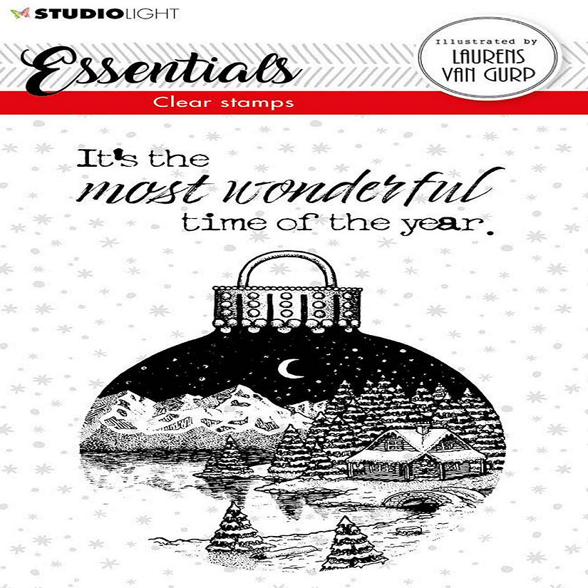 Studio Light BL Clear Stamp Christmas Ball Essentials 105x148mm nr116 Image