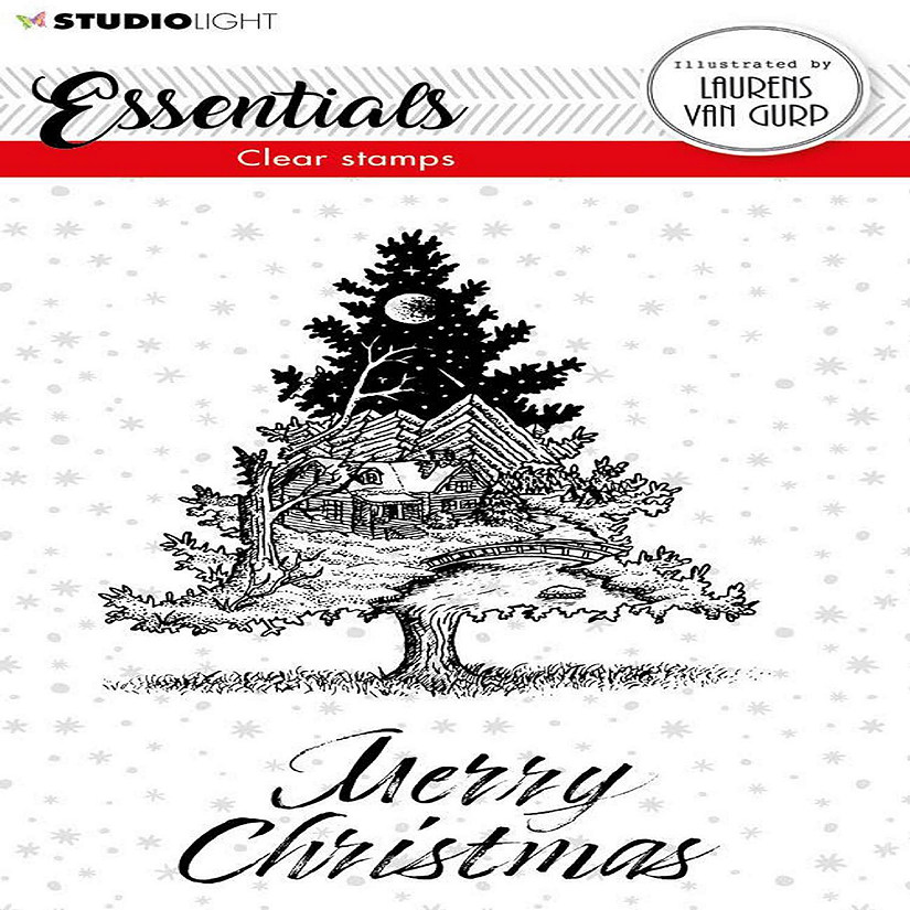 Studio Light BL Clear Stamp Christmas Tree Essentials 105x148mm nr117 Image