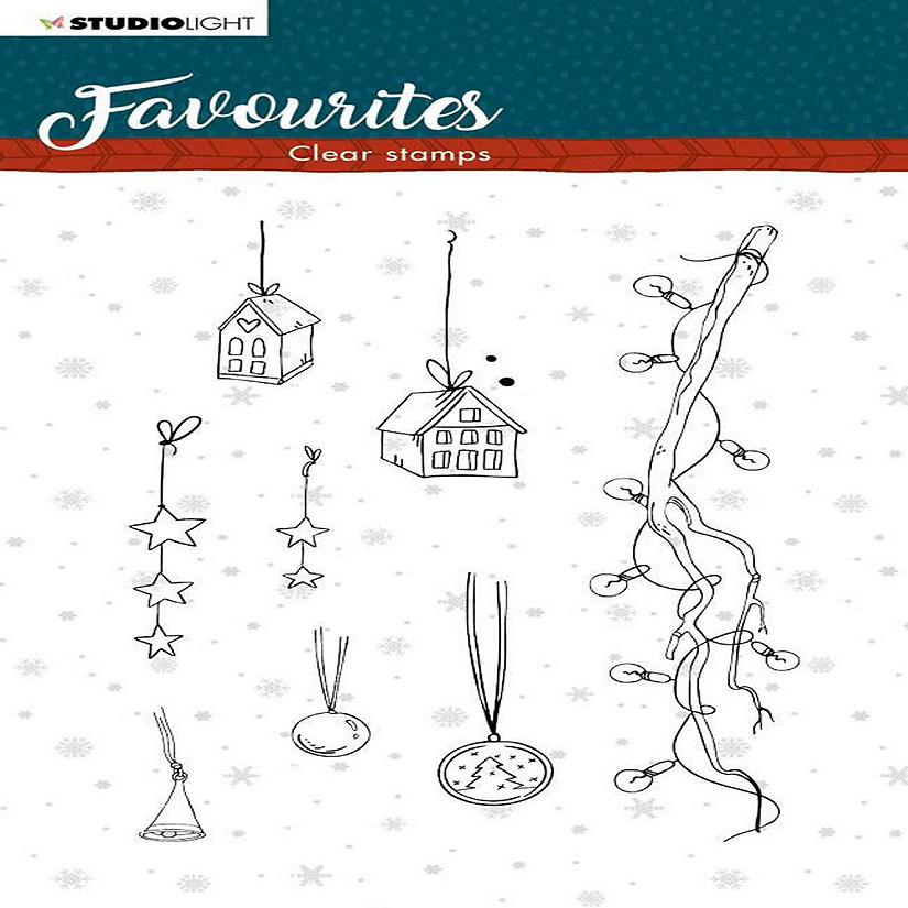 Studio Light Clear Stamp Winter's Favourites 105x148mm nr507 Image