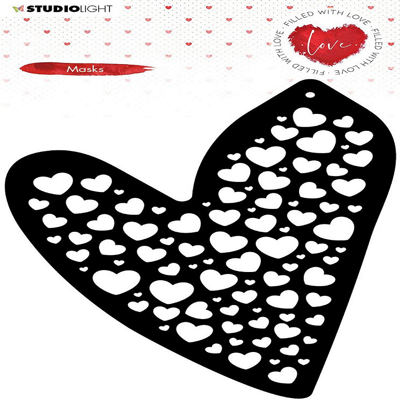 Studio Light Mask Heart Shaped pattern Filled With love nr56 Image