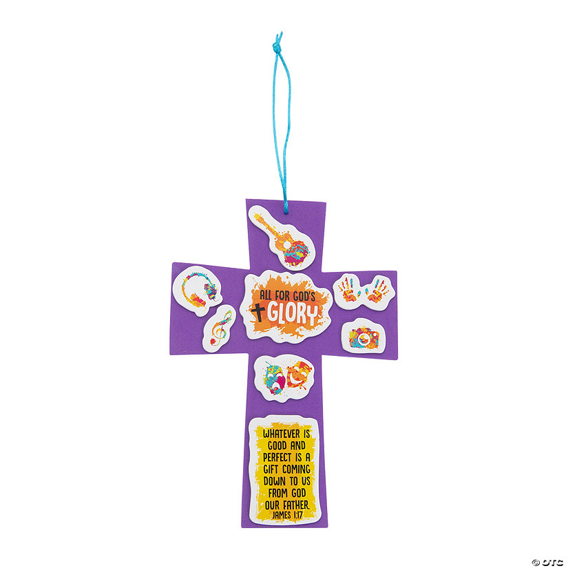 Studio VBS Cross Sign Craft Kit Makes 12 Oriental Trading