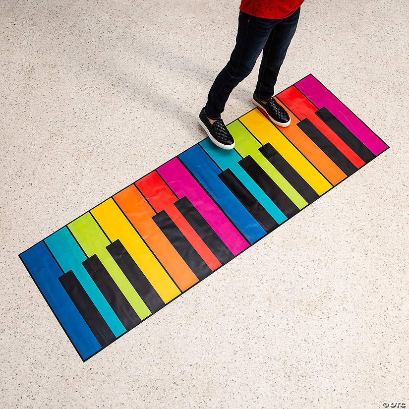 Studio VBS Piano Keys Floor Decals - 2 Pc. Image