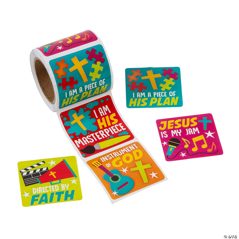 Studio VBS Roll Stickers - 100 Pc. Image