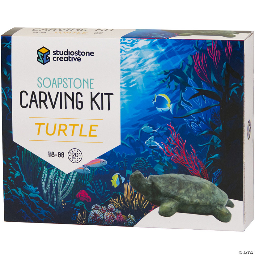 Studiostone Creative Turtle Soapstone Carving Kit Image