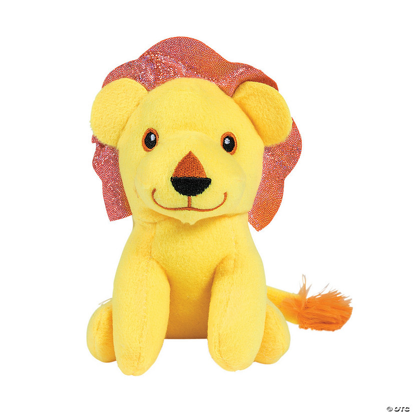 Stuffed Lions with Shiny Mane 12 Pc. Oriental Trading