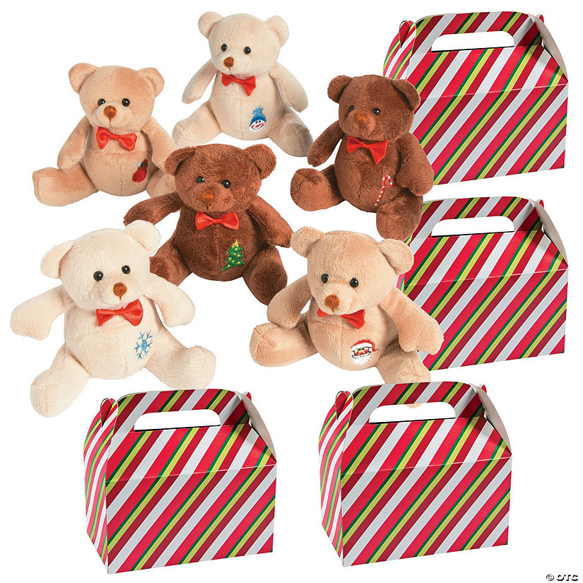 Stuffed Toy Holiday Gift Kit for 12 Image