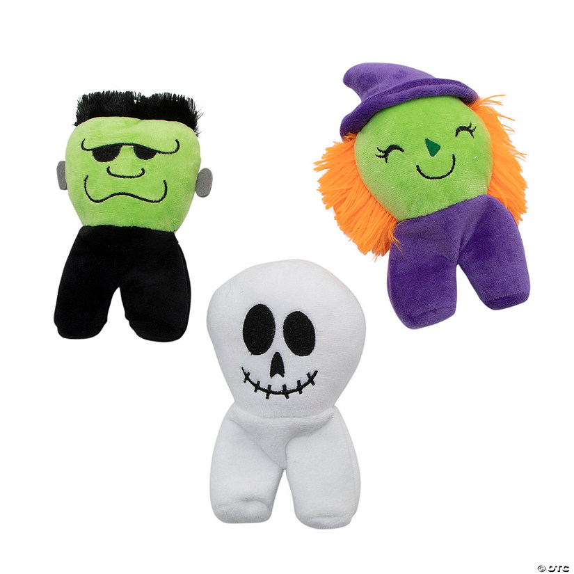 Stuffed Walking Halloween Character Puppets - 12 Pc. Image